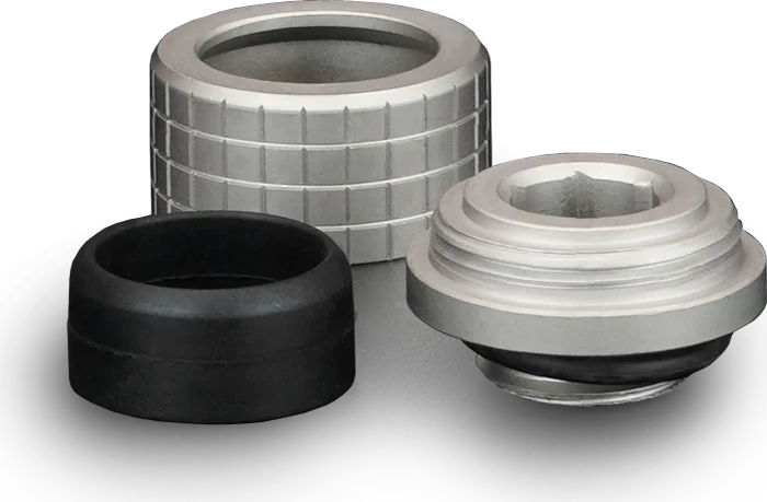 Thermal Grizzly DeltaMate Fitting HT14, G1/4" auf 14mm, Rohranschluss, matt nickel