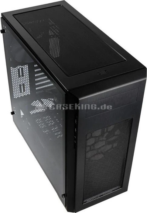 Phanteks Enthoo Pro M Tempered Glass schwarz, Glasfenster