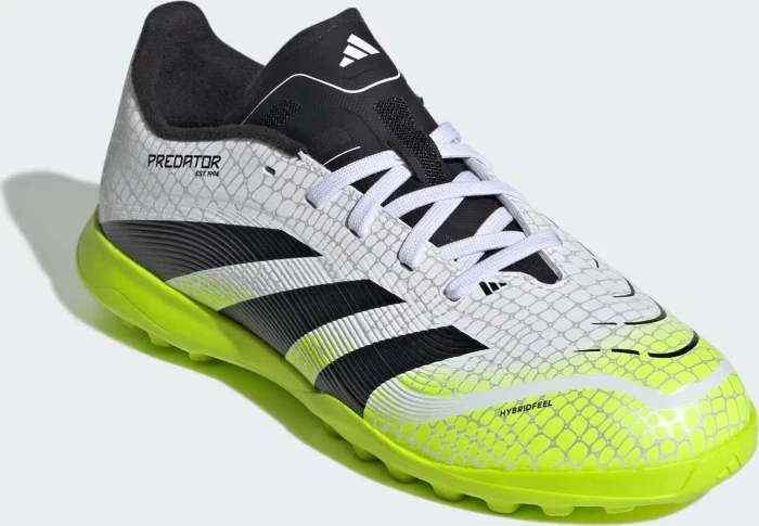 adidas Predator League TF cloud white/core black/lucid lemon (Junior)