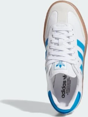 adidas Sambae cloud white/bright blue/gold metallic (Damen)