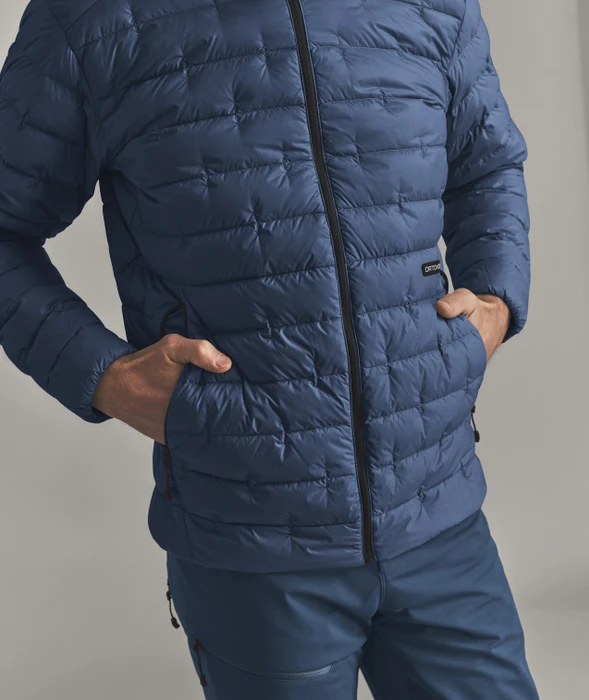 Ortovox Downwool 180 Funktionsjacke blue nunatak (Herren)