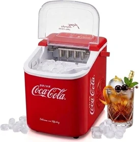 Salco SEB-28CC Coca Cola Eiswürfelbereiter rot