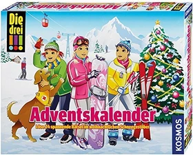 Kosmos Die drei !!! Adventskalender Löse 24 spannende Rätsel im weihnachtlichen Schneegestöber 2016
