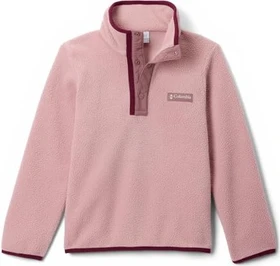 Columbia Helvetia II Half Snap Fleece Pullover draser pink/fig (Junior)