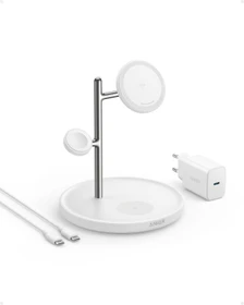 Anker MagGo Wireless Charging Station (3-in-1 Stand) weiß