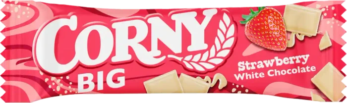 Corny Big Müsliriegel Strawberry/White Chocolate 40g
