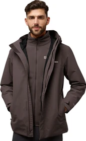 Jack Wolfskin Altenberg 3in1 Funktionsjacke peat (Herren)