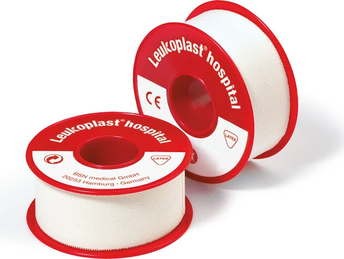 BSN medical Leukoplast hospital weiß, 5cm x 9.2m, 6 Stück