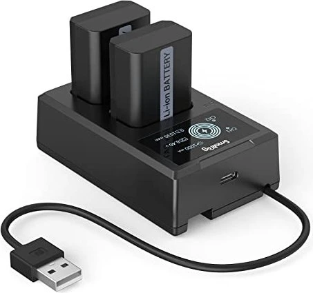 SmallRig NP-FW50 Kamera-Akku- und Ladegerät-Kit