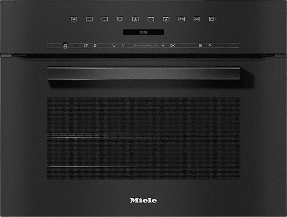 Miele H7244B Backofen mit Dampfunterstützung obsidianschwarz
