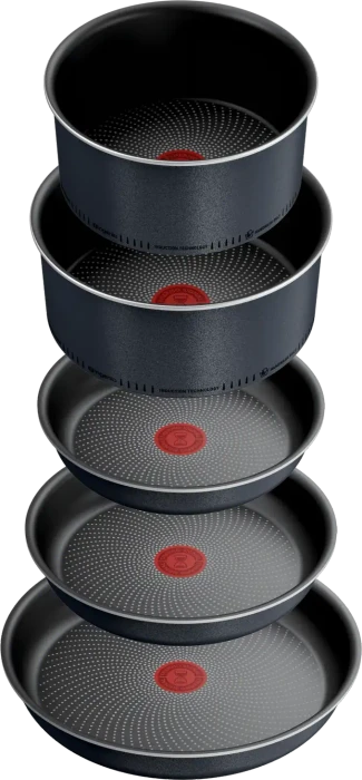 Tefal L72393 Ingenio So'Light Kochgeschirr-Set, 11-tlg.