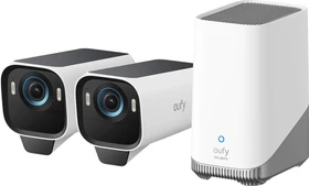 eufy eufyCam S3 Pro 2-Kameras, inkl. HomeBase 3, Set
