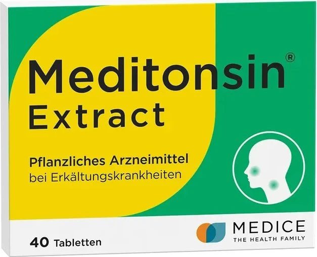 Meditonsin Extract Erkältungstabletten, 40 Stück