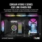Corsair Hydro X Series iCUE LINK XH405i RGB Pro Custom Cooling Kit, schwarz Vorschaubild