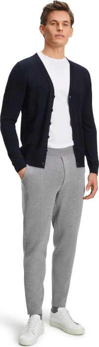 Falke Basic Apparel Cardigan V-Ausschnitt Strickjacke night sky (Herren)