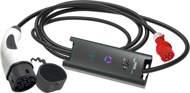 Seko Mobiles Ladegerät Typ 2 22kW, 7m Ladekabel