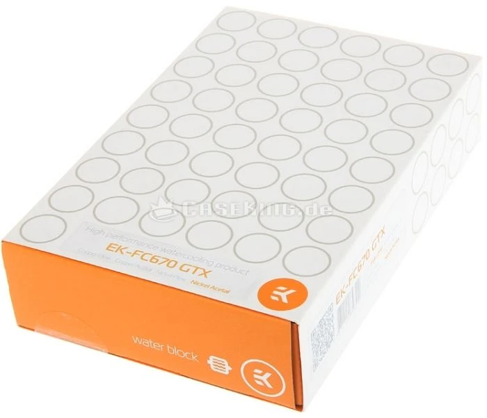 EK Water Blocks EK-FC670 GTX, Acetal/Nickel