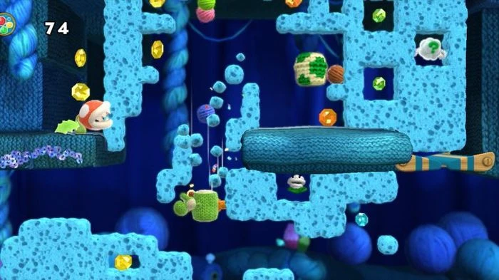 Yoshi's Woolly World - inkl. amiibo Figur Woll-Yoshi (WiiU)