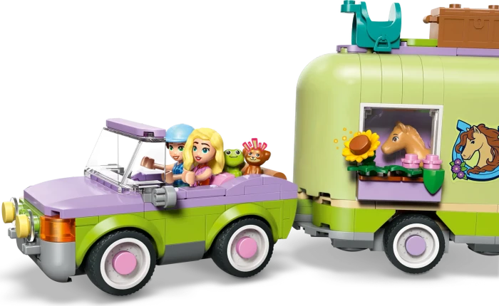 LEGO Friends - Pferd und Fohlen mit Pferdeanhänger