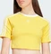 adidas 3-Streifen Baby T-Shirt kurzarm bold gold (Damen) Vorschaubild