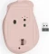 Hama MW-500 Ergonomic Silent Wireless rosa, USB Vorschaubild