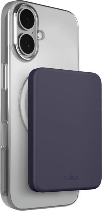 Puro Powerbank Mini Power Mag Wireless 4200mAh dunkelblau