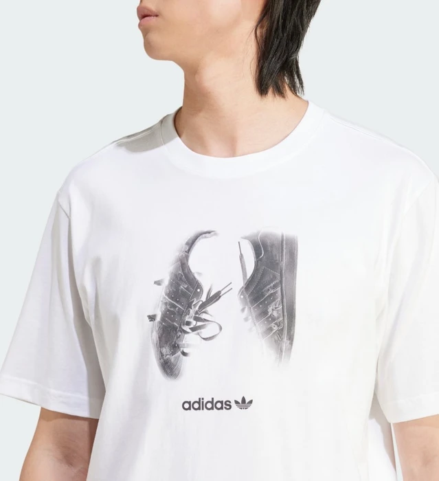 adidas Training Supply Street 5 T-Shirt kurzarm weiß (Herren)