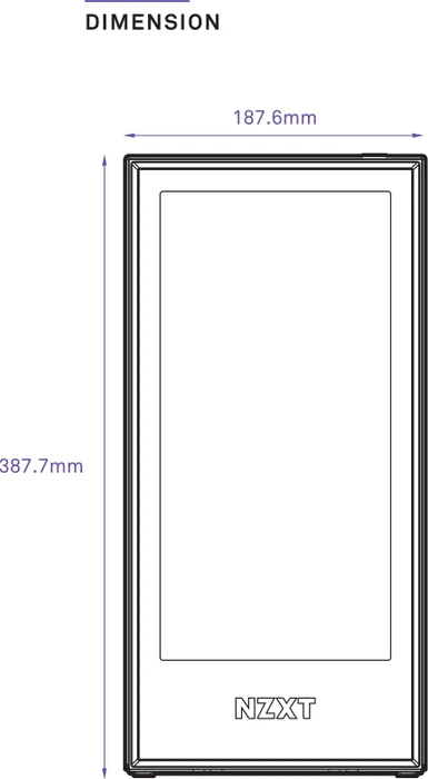 NZXT H1 weiß, Glasfenster, Mini-ITX, 650W SFX