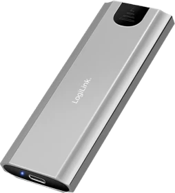 LogiLink externes Gehäuse, M.2 NVMe SSD, USB-C 3.1