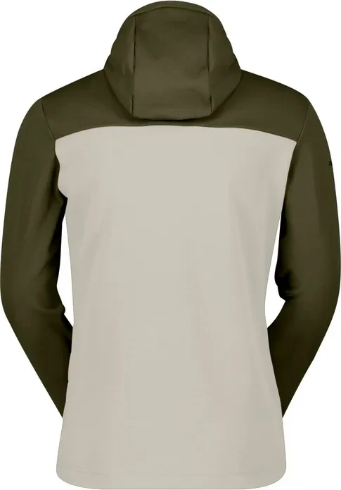 Scott Defined Mid Zip Hoodie fir green/dust white (Herren)