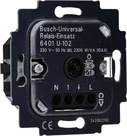 Busch-Jaeger Busch-Duro 2000 SI Zentralscheibe mit Drehknopf