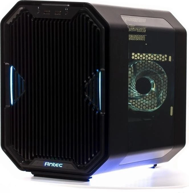 Antec Cube EK Water Blocks Edition, Acrylfenster, Mini-ITX