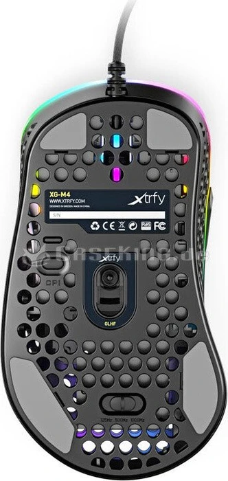 Xtrfy M4 RGB schwarz, USB
