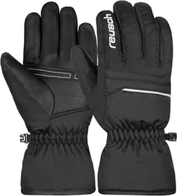 Reusch Alan Skihandschuhe schwarz/weiß (Junior)