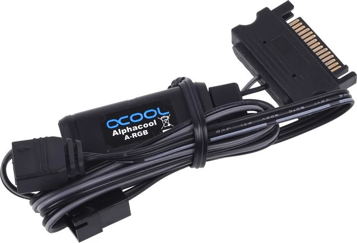 Alphacool Aurora Eiscontrol ARGB LED Controller, schwarz