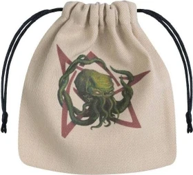 Q-Workshop Würfelbeutel Call of Cthulhu beige