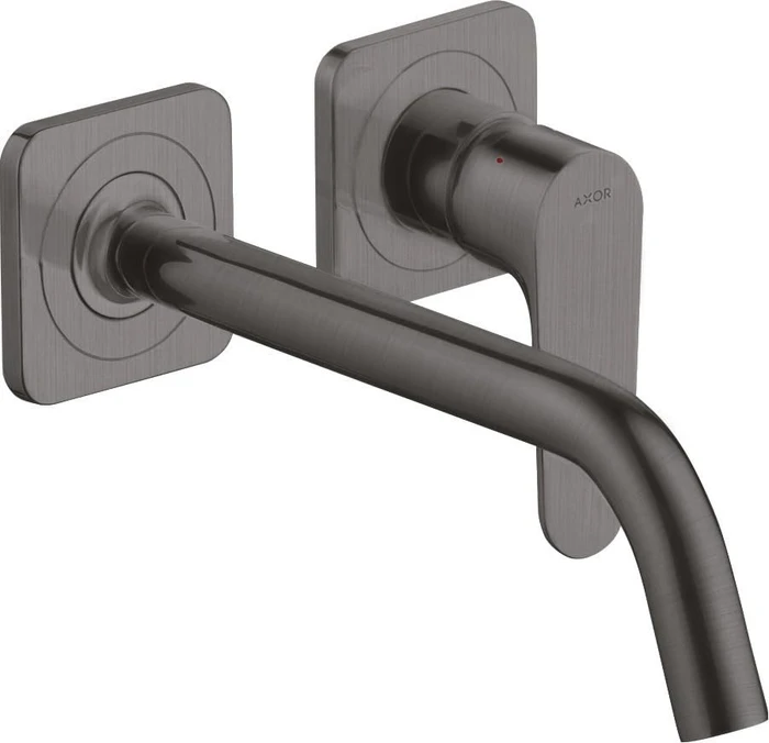 Hansgrohe Axor Citterio M Waschbeckenarmatur 227mm brushed black chrome