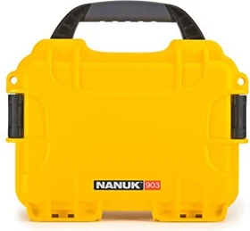 Nanuk 903 Schutzkoffer ohne Schaumstoff gelb