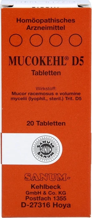 Mucokehl D5 Tabletten, 20 Stück