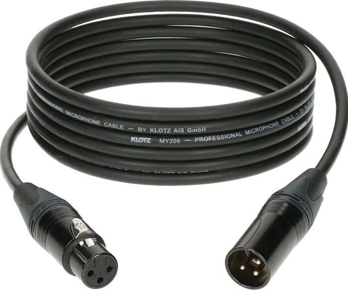 Klotz M1 Neutrik schwarz 7.5m