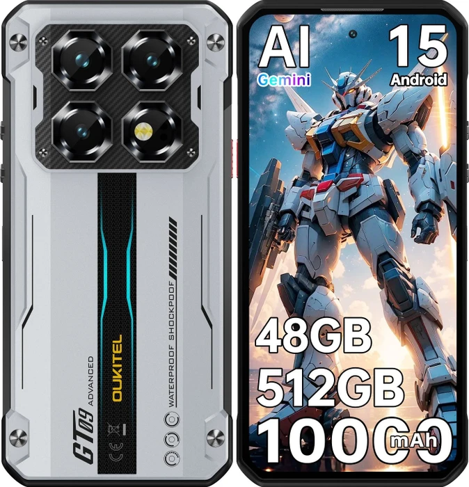Oukitel WP60 512GB/16GB silber