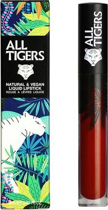 All Tigers Liquid Lipstick Nr. 889 red brown, 8ml