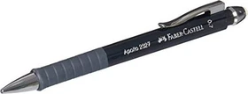 Faber-Castell Apollo 2327 Druckbleistift 0.7mm graphit, schwarz/grau, Radierer