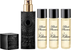 Kilian Black Phantom Memento Mori 4x EdP 7.5ml + Flakon Duftset