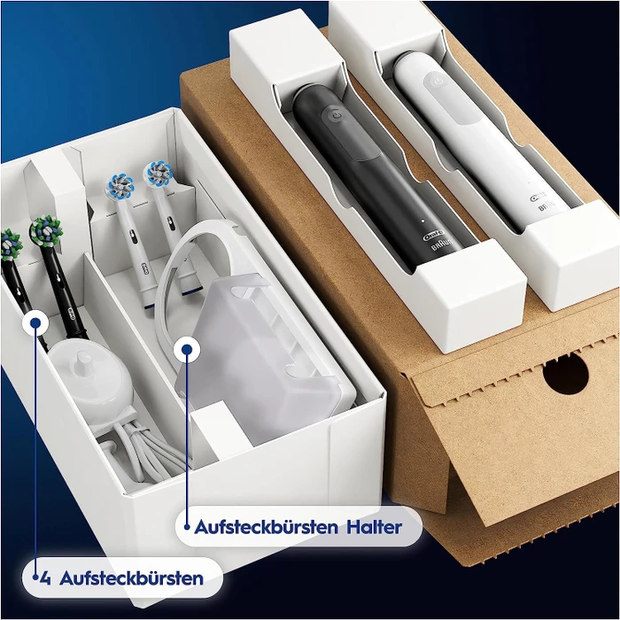 Oral-B PRO Series 3 Plus Edition schwarz/weiß + 2. Handstück