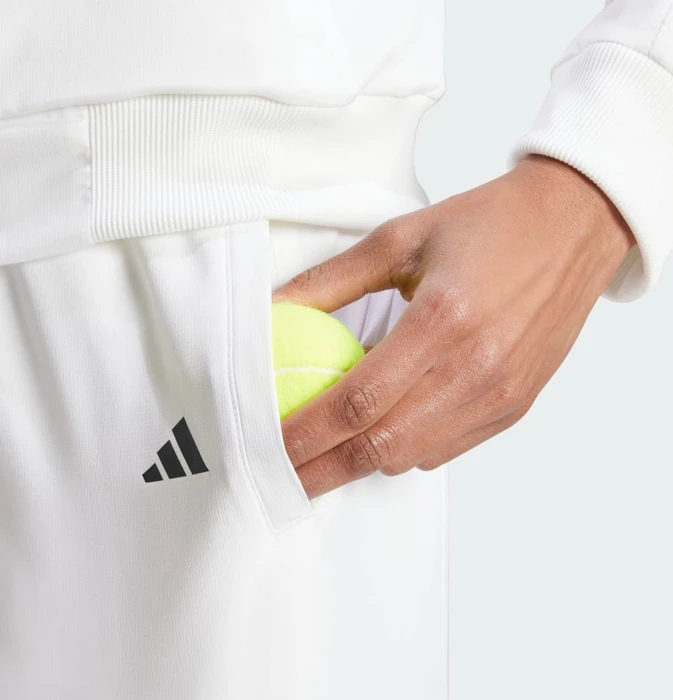 adidas Tennis Walk-On Trainingshose lang weiß (Damen)