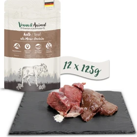 Venandi Animal Kalb als Monoprotein, 1.50kg (12x 125g)