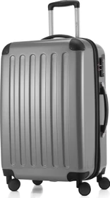 Hauptstadtkoffer Alex TSA Spinner erweiterbar 65cm silber glänzend