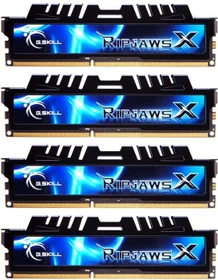 G.Skill RipJawsX schwarz UDIMM 16GB Kit, DDR3-1333, CL7-7-7-21