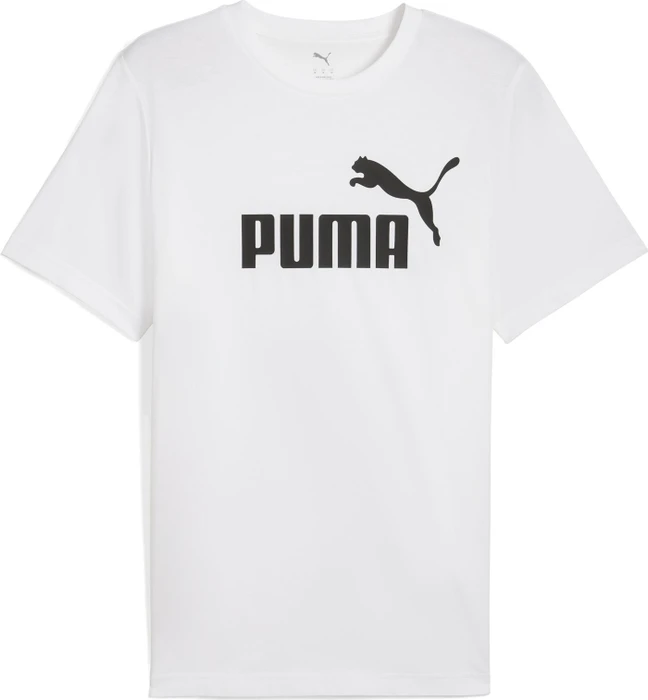 Puma Essentials No.1 Logo T-Shirt kurzarm puma white